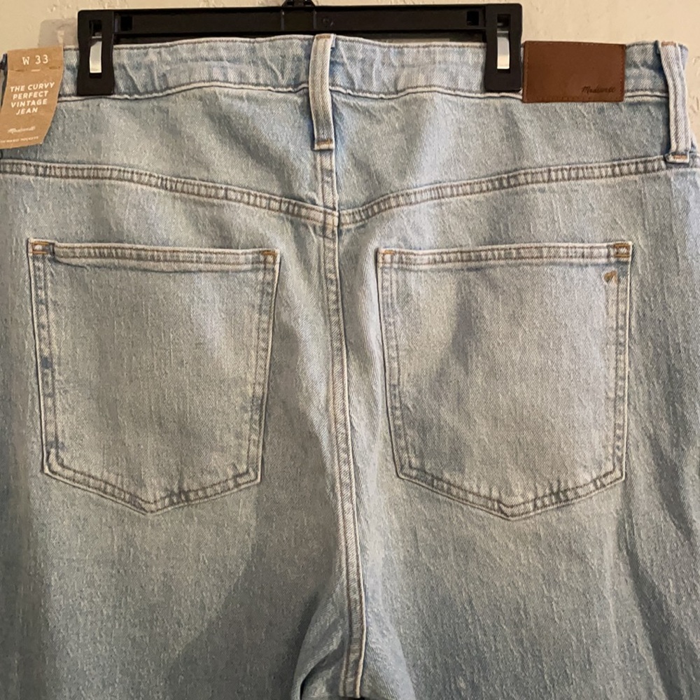 NWT Madewell The Curvy Perfect Vintage Jean in Fiore Wash - Picture 12 of 15